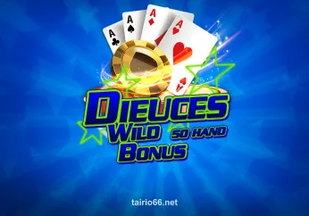Hình ảnh trò chơi Bonus Deuces Wild 50 Hand trên nền tảng rio66